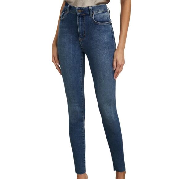 Rails Larchmont Skinny Jean - Baltic Blue Size 31 - Picture 2 of 7